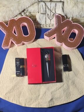 Christian Louboutin Black and Red Decorative Lipstick Set NOW ONLY $75 WOW